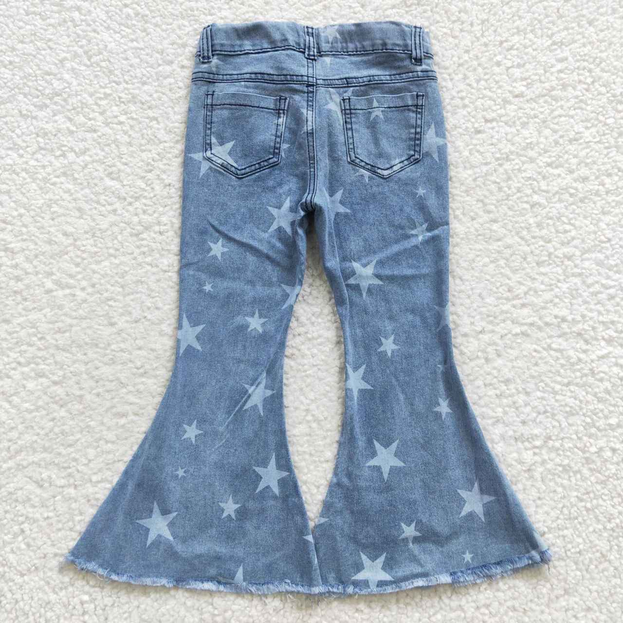 girls denim bells star kids jeans