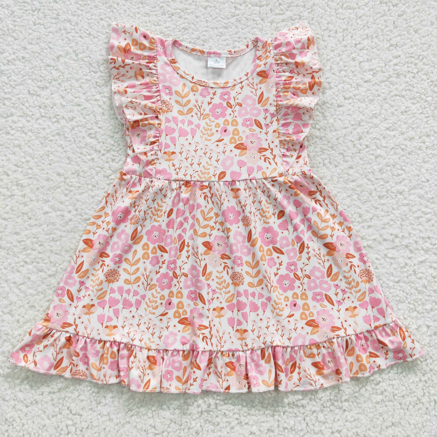 floral girls dress kids skirts