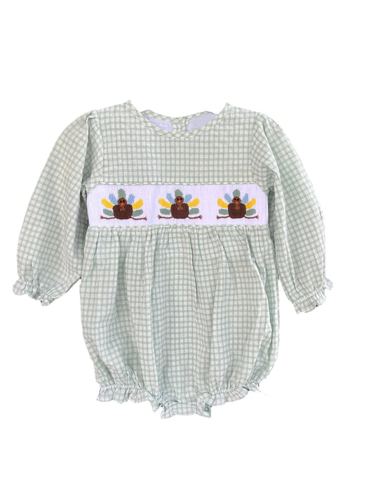 3.22LR2182smock turkey toddler clothes