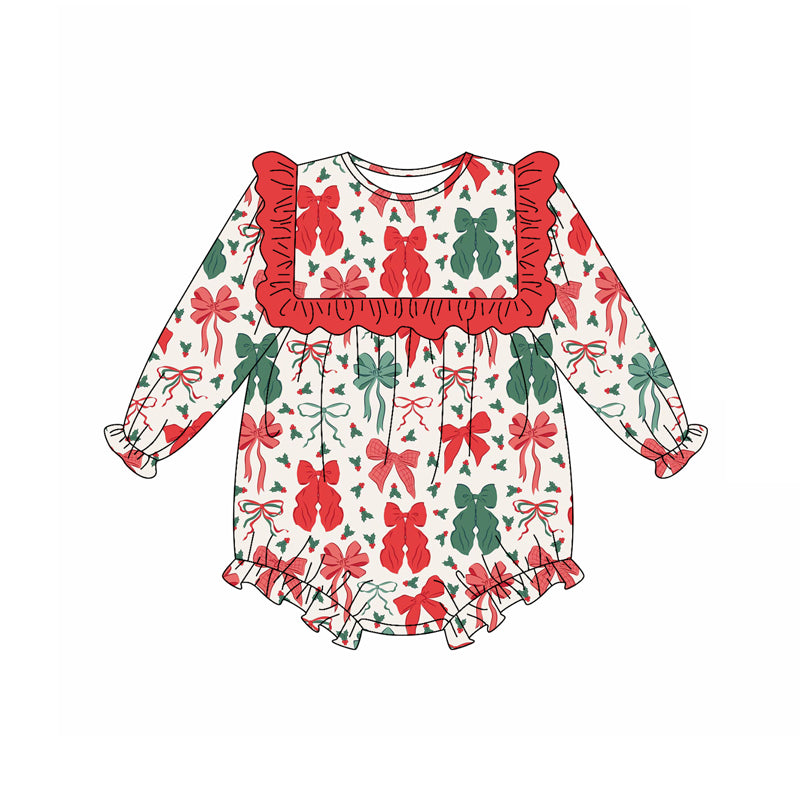 5.14LR2209 Colorful Bowknot Toddler Clothes
