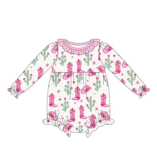5.17LR2235 Cactus Boots Toddler Clothes