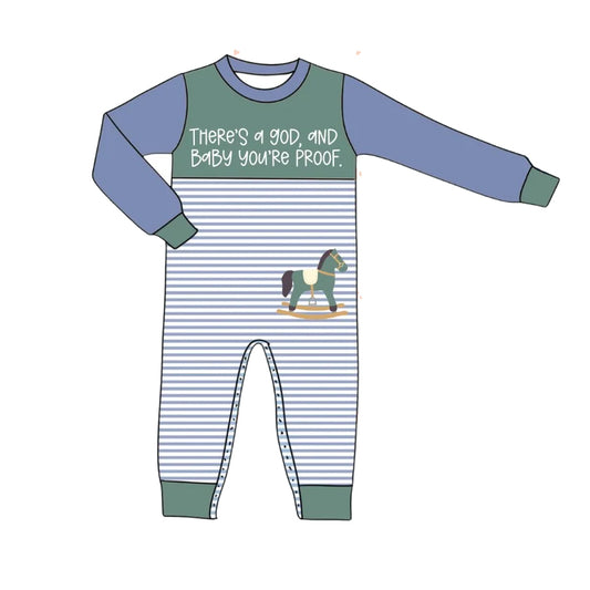 5.19LR2239 Striped letter blue toddler clothes