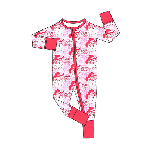 5.21LR2243 Santa Claus Zipper Toddler Clothes