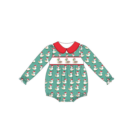 5.21LR227 duck Christmas doll collar toddler clothes