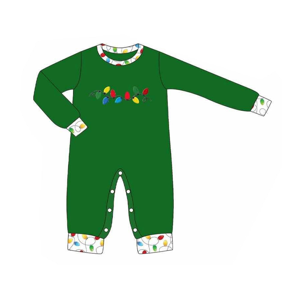 6.14LR2315 Boys' Green Long Sleeve Toddler Clothes