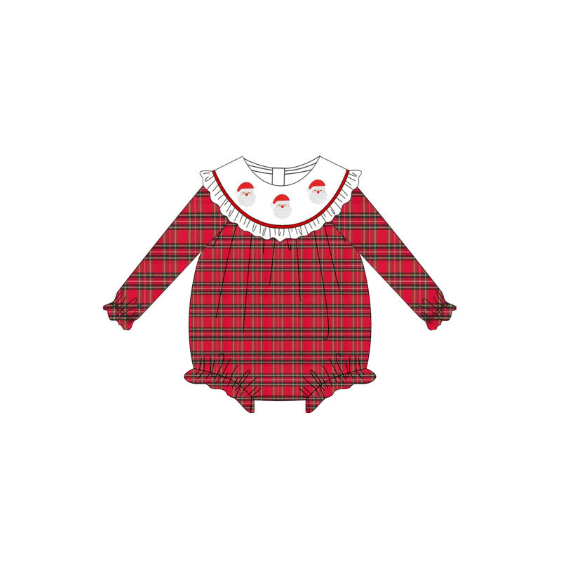 6.14LR2320 Santa Claus doll collar toddler clothes