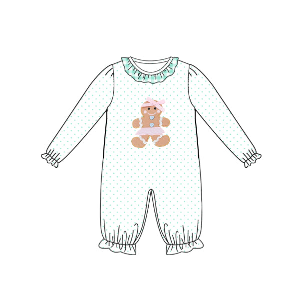 6.18LR2341 Gingerbread Long Sleeve Toddler Clothes