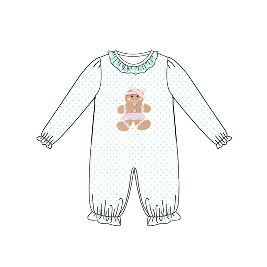 6.18LR2341 Gingerbread Long Sleeve Toddler Clothes