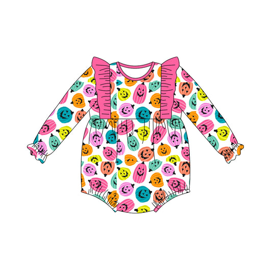 7.7LR2407 Halloween sales long sleeve lace toddler clothes