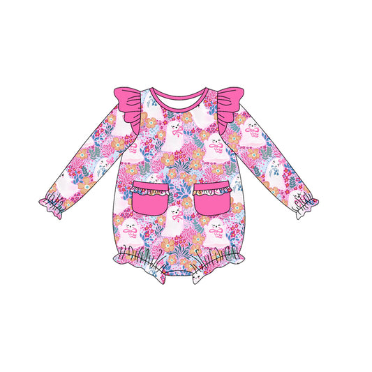 7.28LR2471 Flower and Grass Baby Toddler Clothes