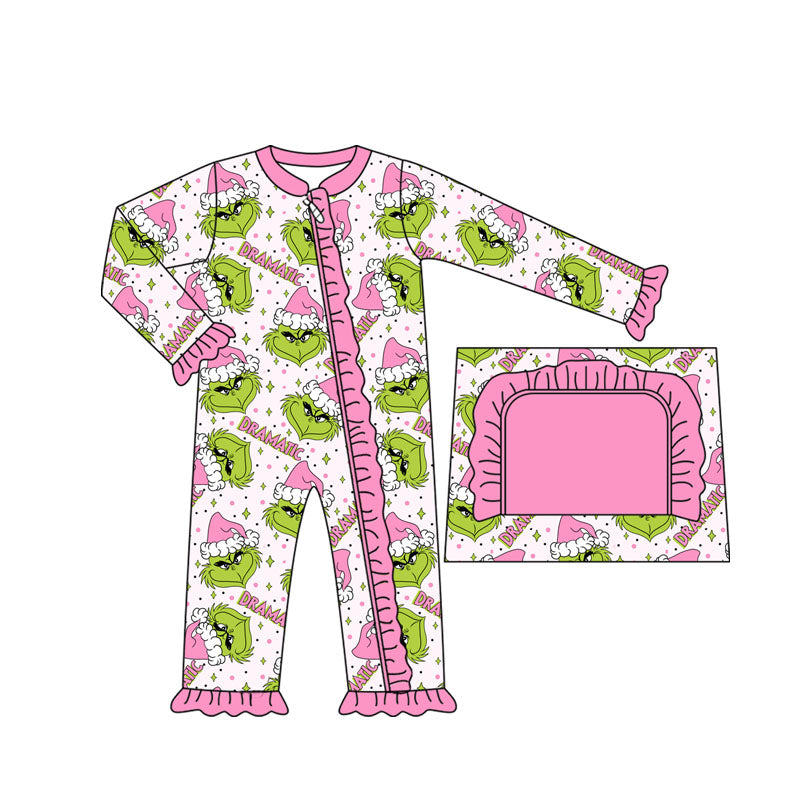7.26 LR2495 grinch toddler clothes