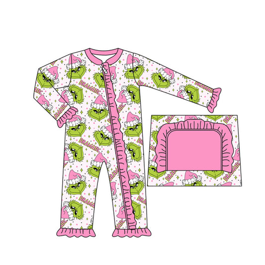 7.26 LR2495 grinch toddler clothes