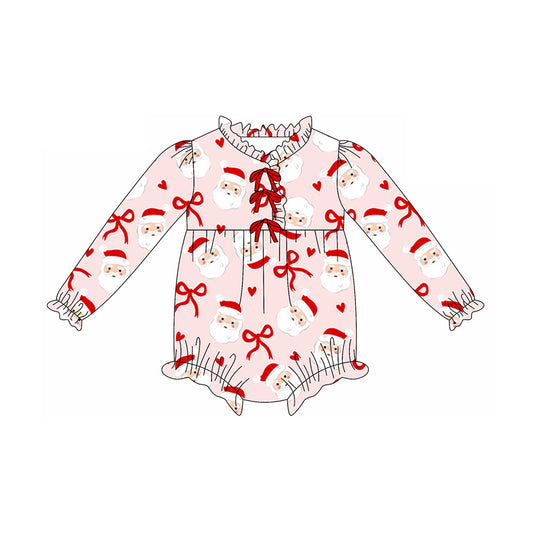 7.26 LR2497 Santa Claus long-sleeved toddler clothes