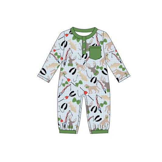 X820 LR2564 Pocket Fishing Toddler Clothes