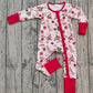 X820 LR2584 Boots Christmas Tree Long Sleeve Toddler Clothes