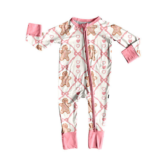 X825 LR2589 Gingerbread Christmas Toddler Clothes