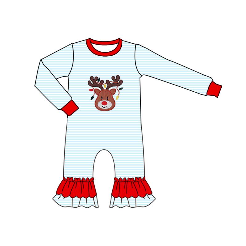X905 LR2641 Elk Long-Sleeved Girls' Toddler Clothes