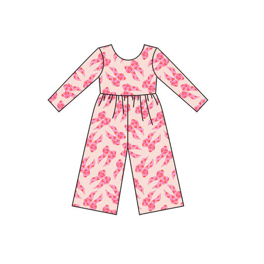 X925LR2709 Bow Long Sleeve Bodysuit