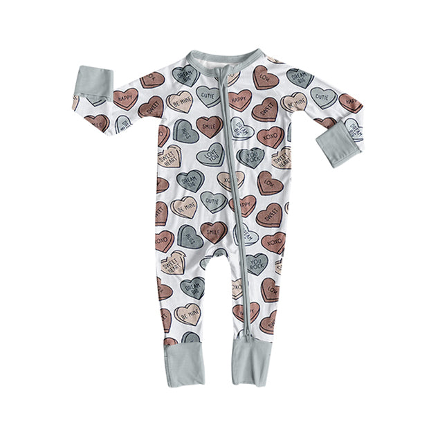 X930 LR2722 Heart-shaped gray toddler uniform