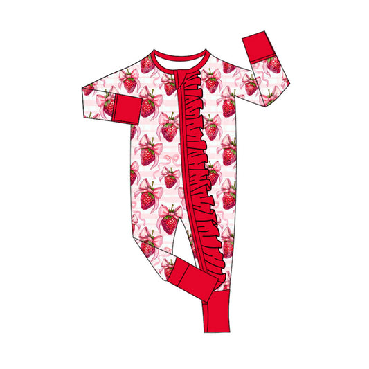 X930 LR2723 Strawberry Pink Toddler Clothes