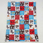 4.25BL0055 baby newborn minky blanket west kids bed linings