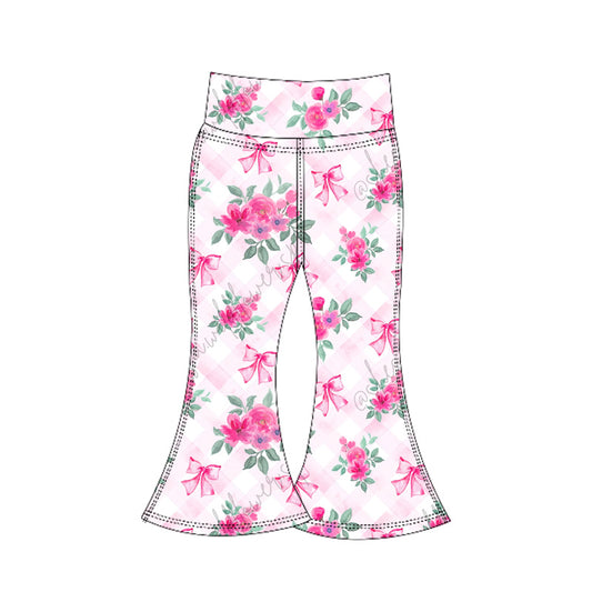 6.6P0772 Rose Yoga Pants