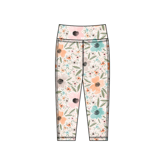 X10.18 P0922 Floral Yoga Pants
