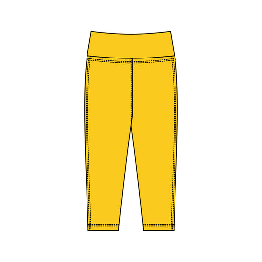 X10.20 P0925 Yellow Yoga Pants