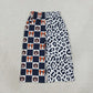 NEW RTS NO MOQ Yoga P1120 Baby Girls Bows Leopard Team Pockets Flare Pants Bottom