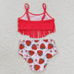 strawberry girls swimsuit summer bathing suit