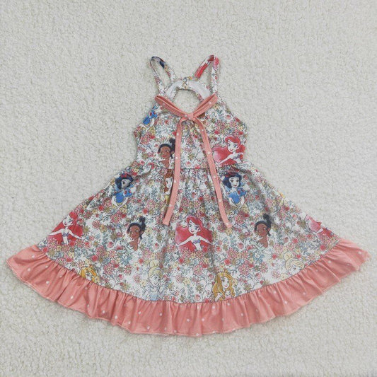 princess girls dress summer kids skirts