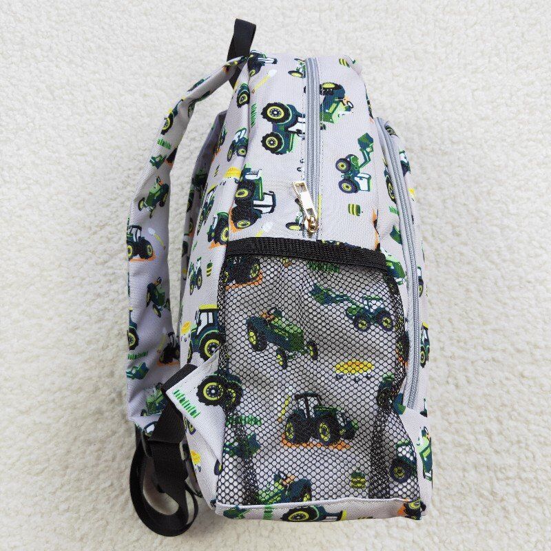 tractor truck back to school kids backpack preschool bags