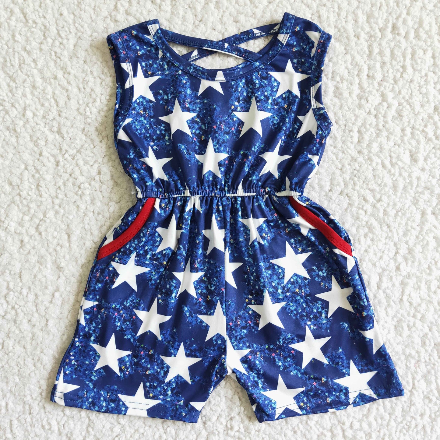 SR0028 Star Pocket Jumpsuit