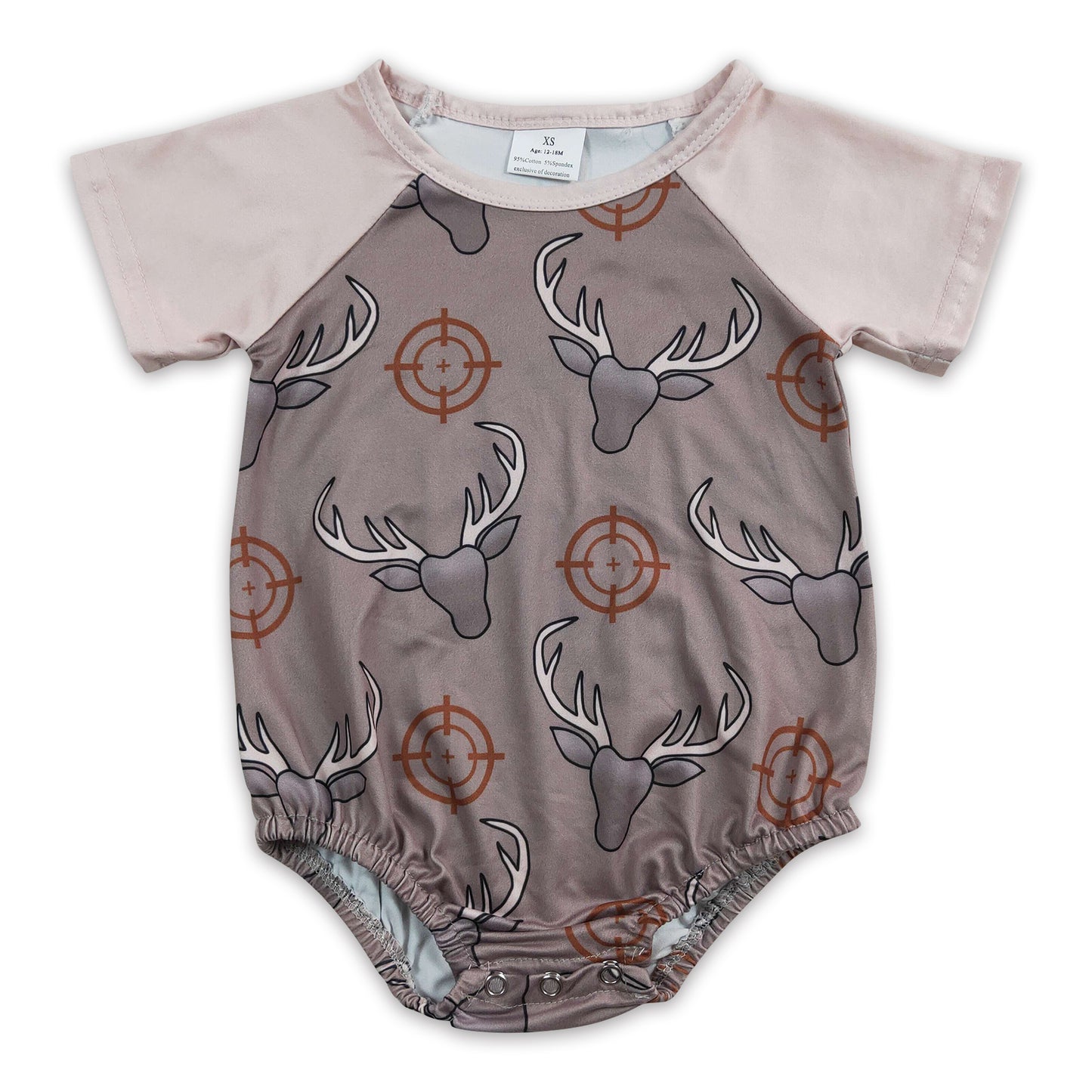 4.24SR0131 Bull head grey toddler clothes