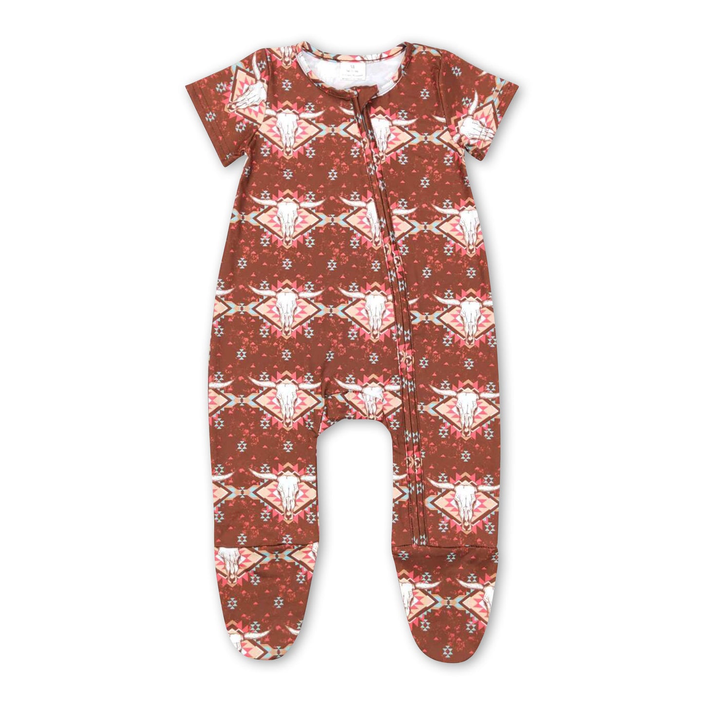 5.12SR0199 Bull head zipper toddler clothes