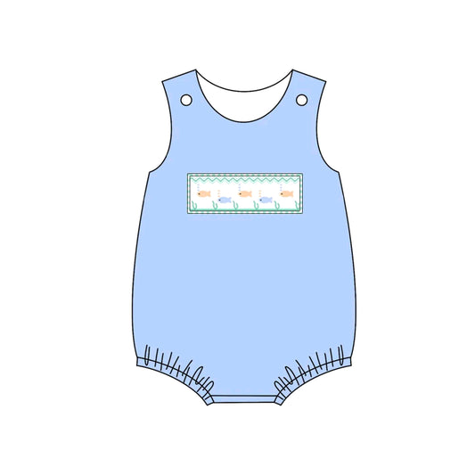 SR27489 blue fish toddler clothes