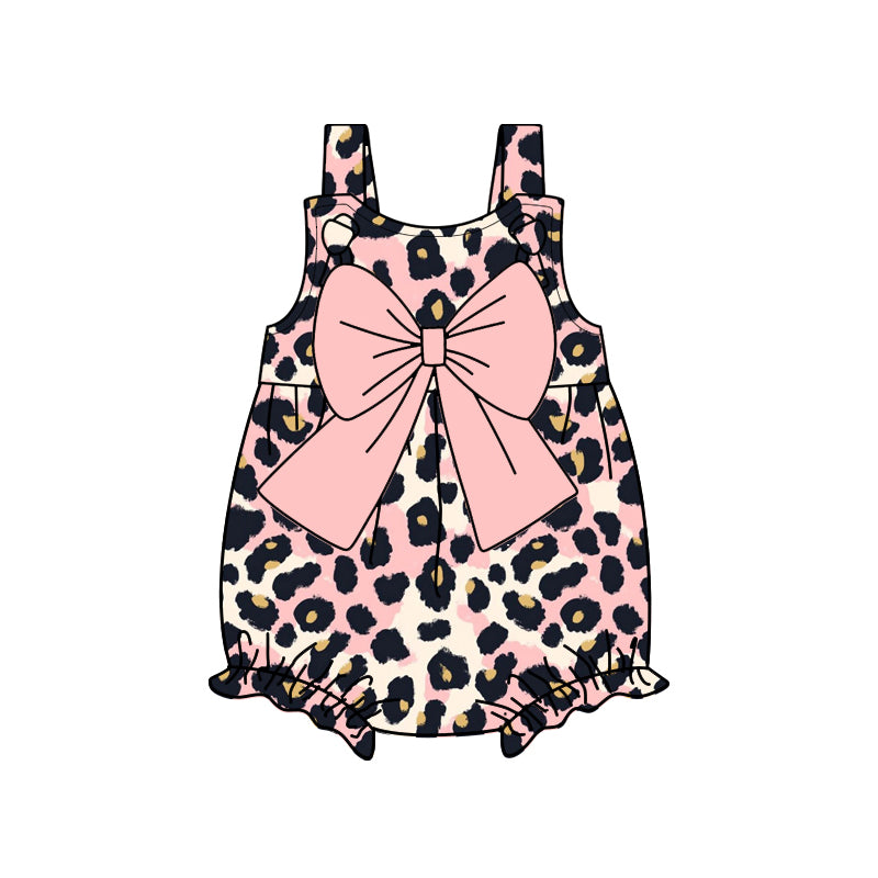 SR2757 Pink Leopard Print Toddler Clothes