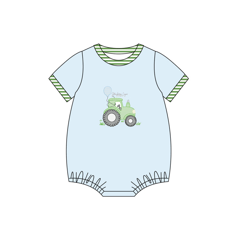 SR267 Blue Trucker Toddler Suit