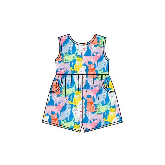 3.3SR2788 Colorful summer jumpsuit