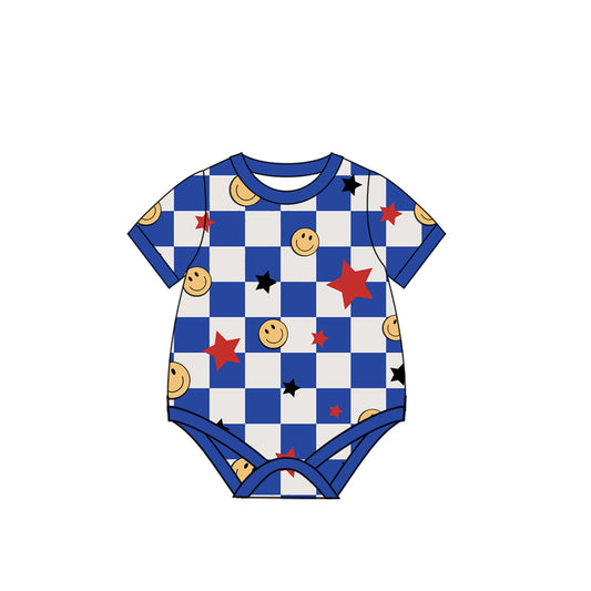 3.7SR2844 Smiley blue toddler clothes