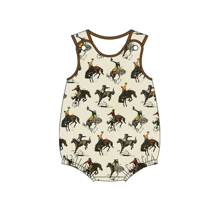 3.7SR2848 Horse Riding Baby Toddler Clothes