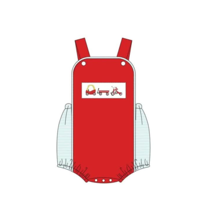 3.7SR2849 Red Truck Toddler Clothes