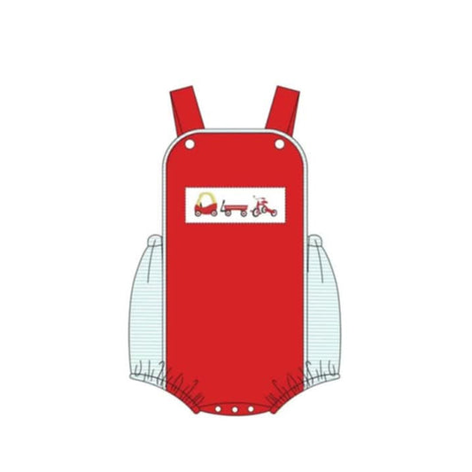3.7SR2849 Red Truck Toddler Clothes