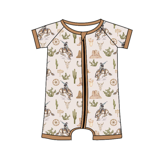 3.7SR2852 Horseback Cactus Toddler Clothes