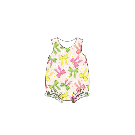 3.12SR2860 Colorful bow toddler clothes