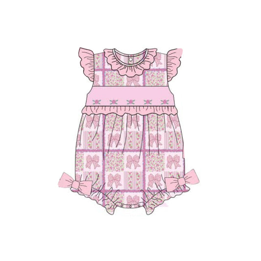 3.13SR2882 Pink Bow Toddler Clothes