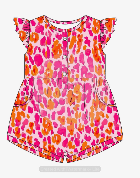 3.13SR2887 Leopard print jumpsuit