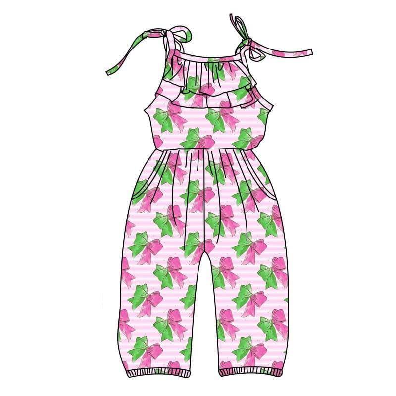 3.13SR2890 Colorful Bow Jumpsuit