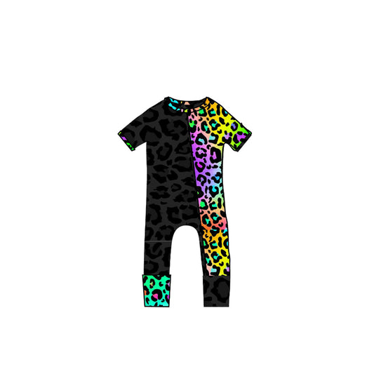 3.14SR2907 Colorful leopard print toddler clothes