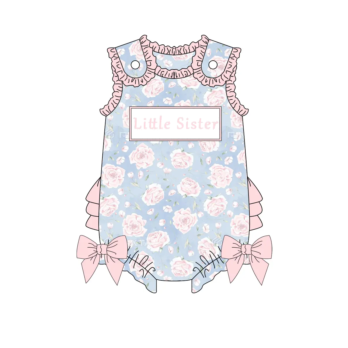 3.14SR2911 Little Girls Alphabet Toddler Clothes